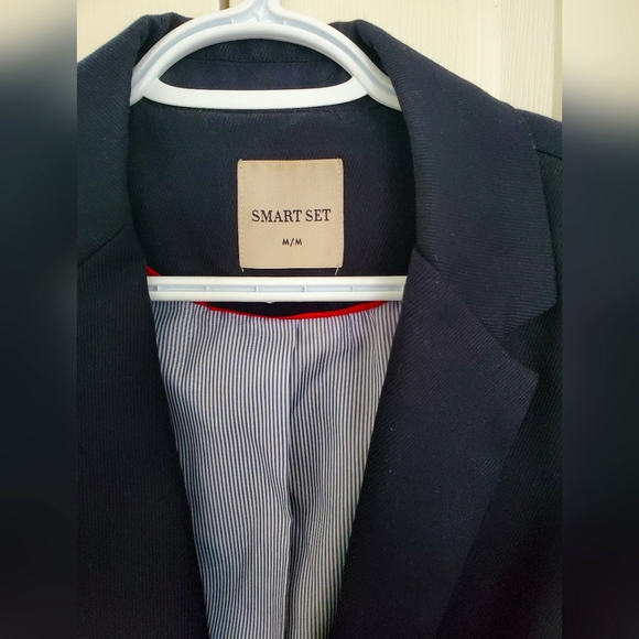 Women's Navy Blazer - Picture 2 of 6